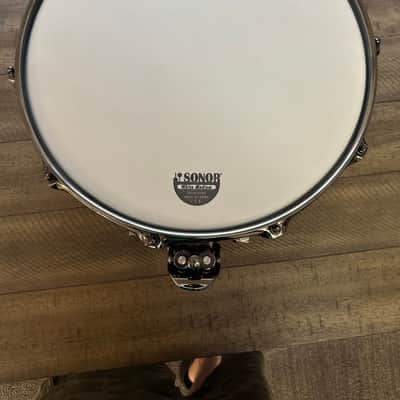 Sonor SQ2 Medium Maple Late 2000 - Blue Tribal image 3