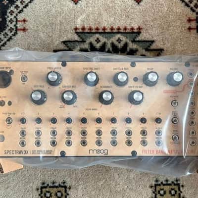 Moog Spectravox Semi-Modular Analog Spectral Processor 2024 - Present Black with Wood Sides image 3