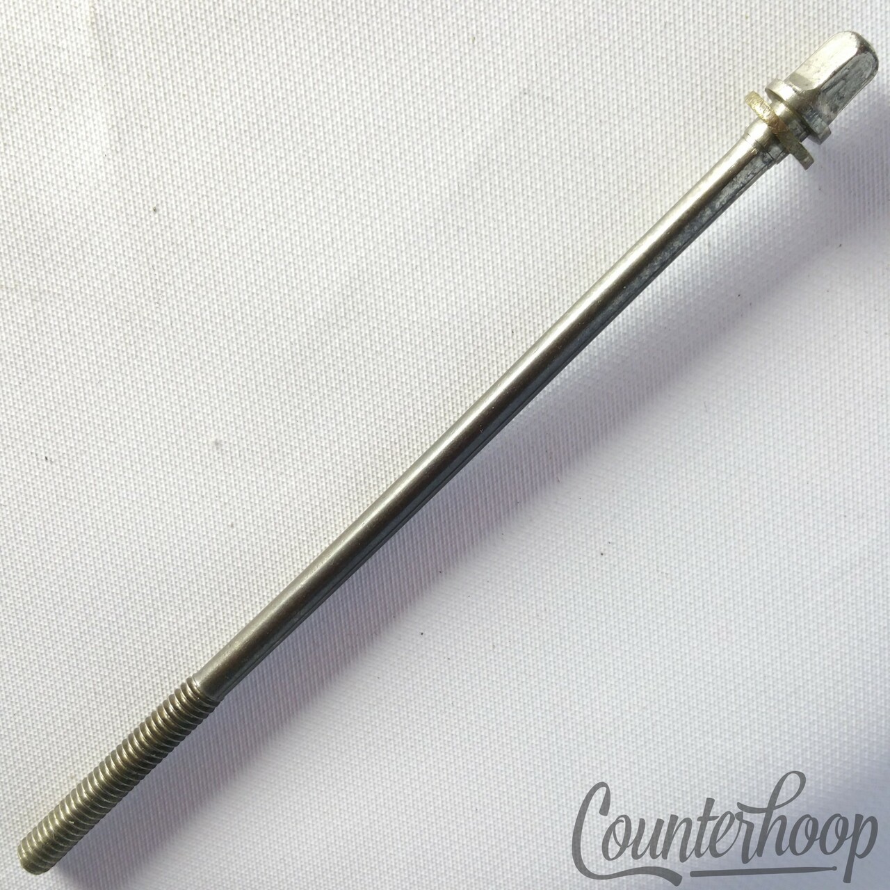 Leedy/Ludwig 5 1/8"Tensioner T-Rod Snare/Tom Drum Nickel Plating Vintage 50s USA — main photograph