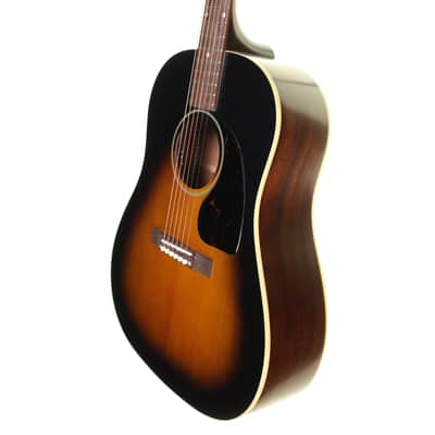 Epiphone Inspired By Gibson 1942 Banner J-45 Electro Acoustic Guitar, Sunburst with Case image 7