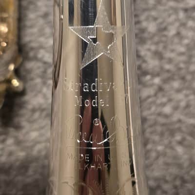 Bach 180S-37TW2024 Custom Stradivarius Bb Trumpet with Engraving 2010s - Silver image 7