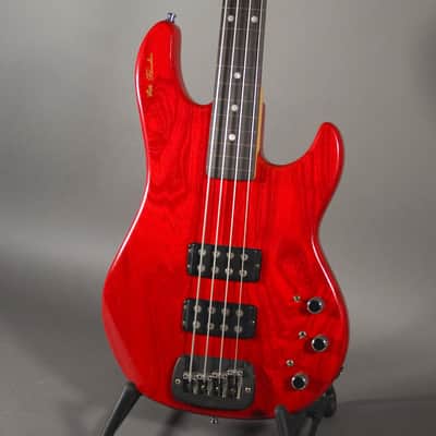 G&L L-2000 Fretless Bass 1991/1992 Transparent Red image 1