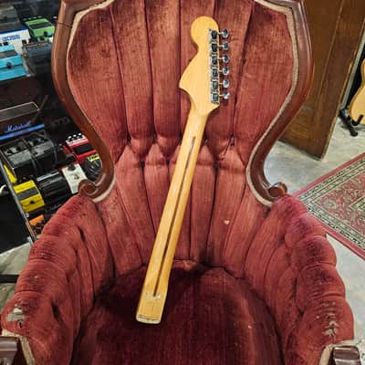 1971 Fender Stratocaster 4 bolt neck Natural complete with tuners image 6