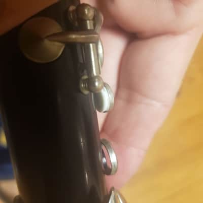 Vintage German A Clarinet--Wood, Valentino Master's Overhaul, Selmer Case! image 15