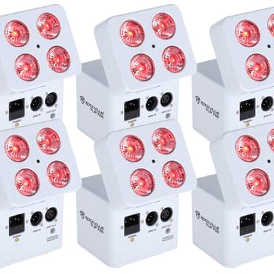 American DJ WMS2 Media Sys DC w/(4) WMS2 LED Panels+6) Wash Lights+Charging Case image 9