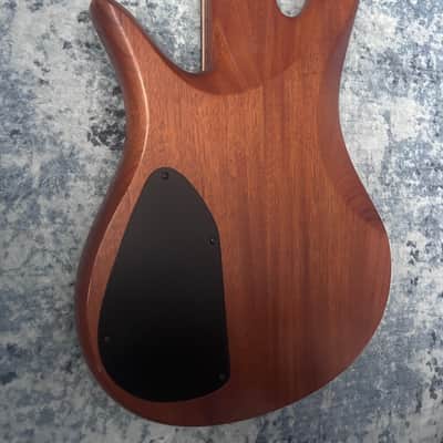 Fodera Monarch 19mm 34” scale 2012 - Koa Acrylic Satin image 16