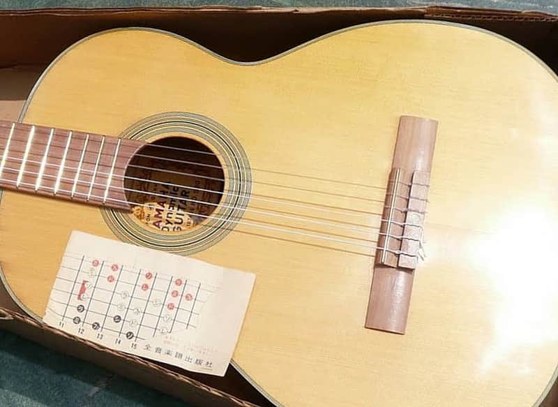 Yamaha Dynamic Guitar No.S50 1966 Natural Japan Vintage | Reverb