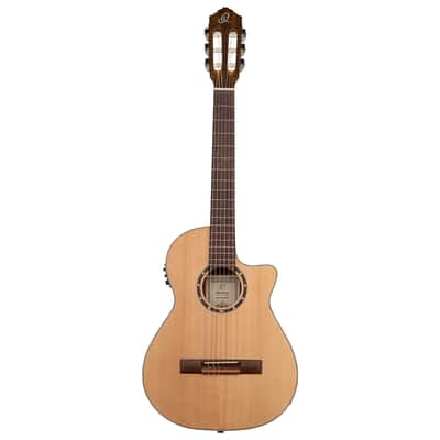 Ortega RCE125-3/4 Family Series Spruce Top Mahogany Neck 3/4 Size Nylon 6-String Classical Acoustic Guitar w/Gig Bag image 4