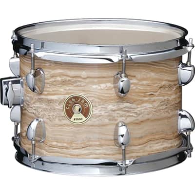 Tama Club-JAM - 4 pieces retro kit - Cream Marble Wrap image 2