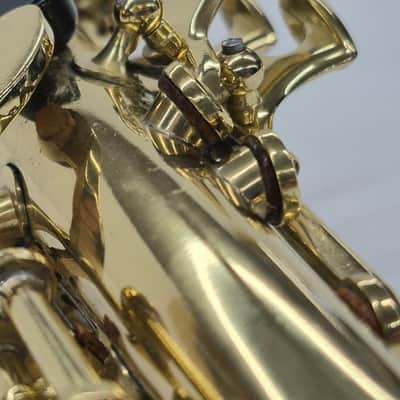 Yamaha YSS-61 Soprano Saxophone 1970s Purple Logo image 17