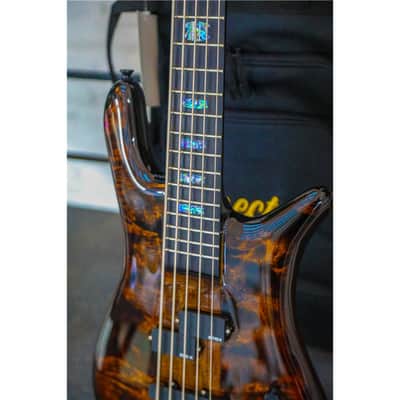 SPECTOR Euro 5 Custom Limited Edition Tiger Eye Burst image 9