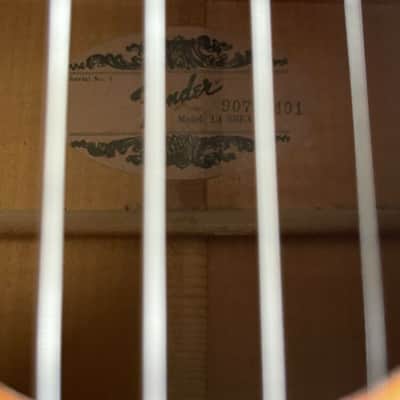 Fender La Brea California Series Flame Maple Vintage Acoustic Electric Guitar image 7