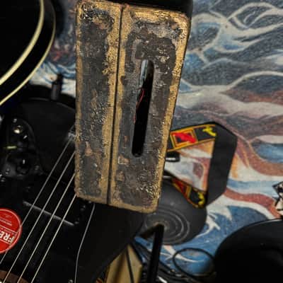 Unbranded Cigar Box Amp - Ruff looking gold and brown image 2
