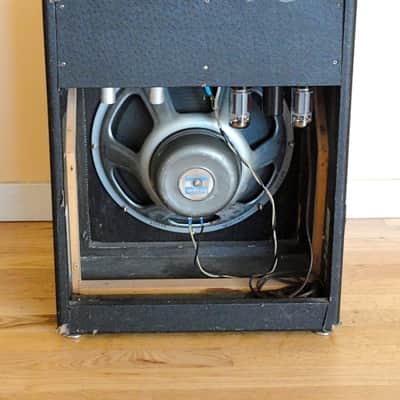 1965 Harmony H420 Vintage Valco Made Tube Amp Supro Thunderbolt Variant image 3
