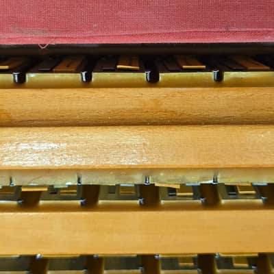Frontalini Red Piano Accordion LMM 41/120 Ready To Play image 19