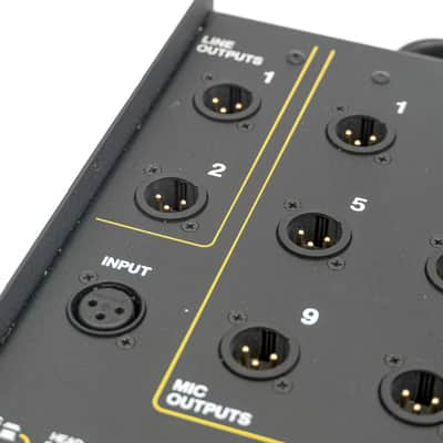 Whirlwind PressMite Active Press Box 12 Output Mic Distribution Box image 3