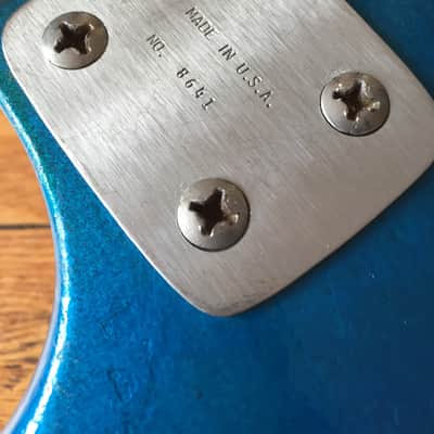 1966 KAPA Continental Bass USA-Made Hofner-Powered HSC image 7