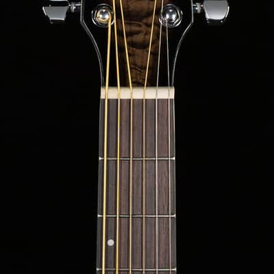 Ibanez AEWC16QA Acoustic Electric Guitar Trans Black Sunburst (776) image 5