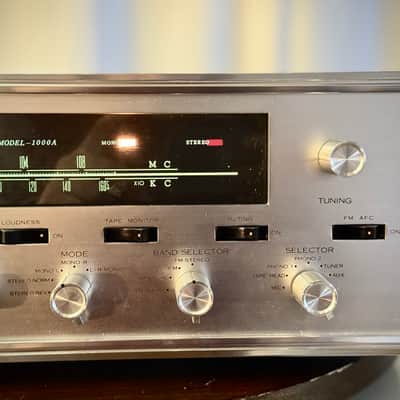 🎶✨ Sansui 1000A Tube AM/FM Stereo Receiver — Serviced & Cleaned by Cove Electronics, Fully Tested Working, w/ Original Tube Cage (7591 Output) image 8