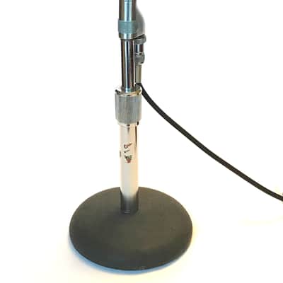 Rare Vintage 1940’s Shure Model 55C "Fat Boy” Unidyne Microphone with Atlas Stand -  “Elvis Mic” image 11
