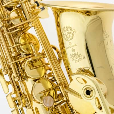 Selmer Alto Sax - Serie II in Gold Lacquer w/Engr image 11