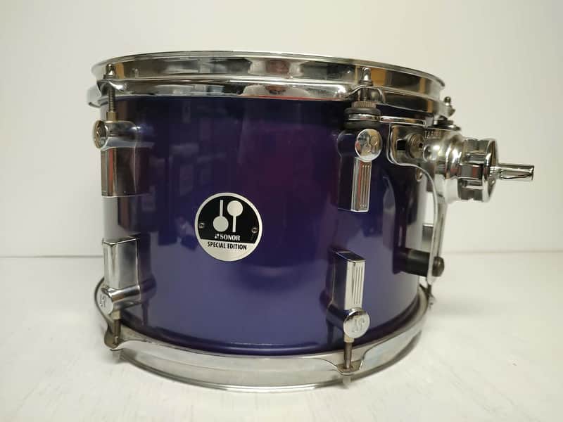 Sonor SE Rock 12x8 inch Tom Drum 2007 - Blue image 1