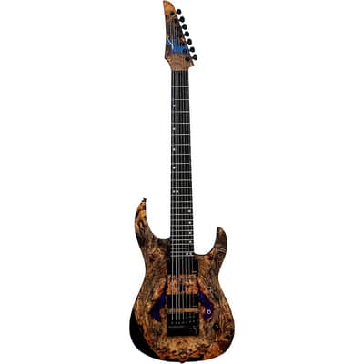 Legator Ninja X7 EverTune 7-String Electric Guitar Regular Royal Purple image 3