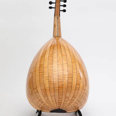 Arabic Oud Flame Maple & Cedar Top by Kamil Gul Oud instrument with free DHL express shipping image 9
