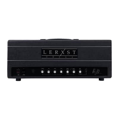 Lerxst Special Edition Hand-wired OMEGA Alex Lifeson Signature 2-Channel 25/50 Watt Tube Amplifier Head image 1