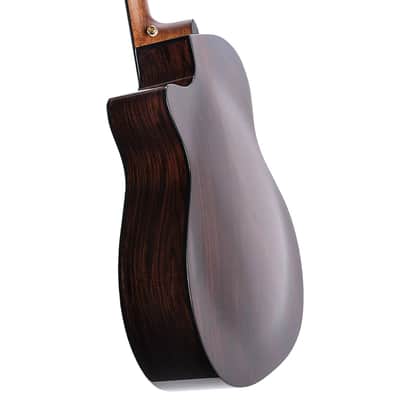 Cort GAPFBEVELNAT Grand Regal Bevel Cut Spruce Top Mahogany Neck 6-String Acoustic-Electric Guitar image 2