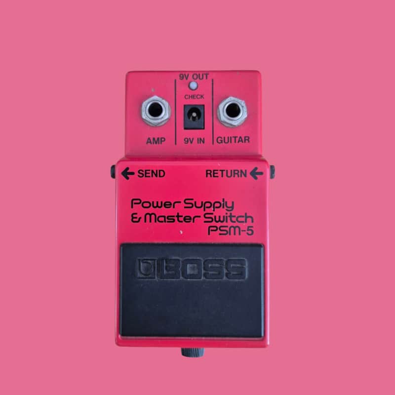 Boss PSM-5 Power Supply & Master Switch (Red Label) image 1