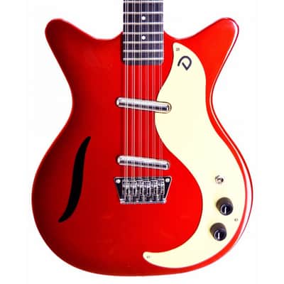 Danelectro'59 Vintage 12 String Red Metallic New, D59V12-MR image 6