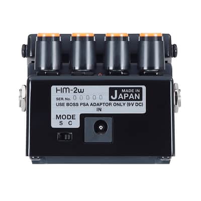 Mint Boss HM-2W Waza Craft Heavy Metal Distortion Guitar Effects Pedal image 3