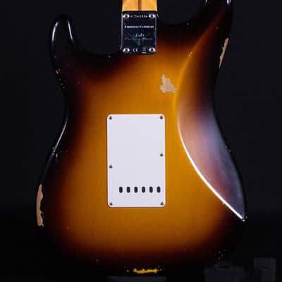 Fender Custom Shop LTD '57 Stratocaster, Relic, Wide Fade 2-Color Sunburst image 3