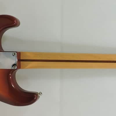 Fender Mexican Standard Stratocaster Plus Top (HSS) 2013 - Tobacco Sunburst image 6