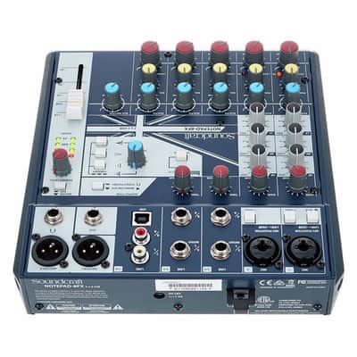 Soundcraft Notepad-8FX | 8-Channel Analog Mixer w/ USB I/O & FX. New with Full Warranty! image 10