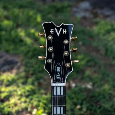 EVH SA-126 Special QM - Tobacco Sunburst EVH SA-126 Special Semi-Hollow Electric guitar - UNPLAYED in Case image 22
