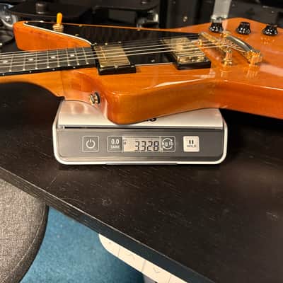 Epiphone Limited Edition '58 Korina Explorer Reissue 2022 - Antique Natural (Black Pickguard) image 8