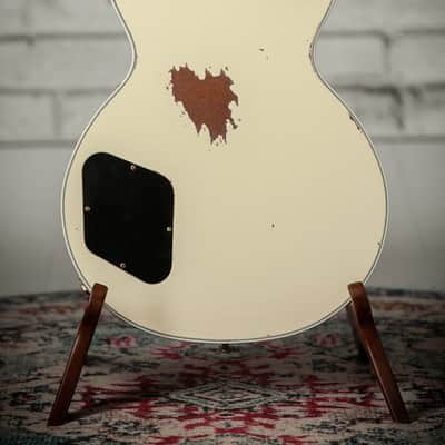 Immagine Gibson Les Paul Custom Murphy Lab Heavy Aged Classic White - 20
