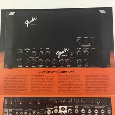 1980s Rivera Era Fender Guitar Amp Amplifiers Collectors Product Catalogue Very Rare Complete Bild 11