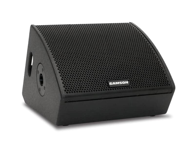Samson RSXM10A 2-Way 800w Active 10" Stage Monitor Wedge Speaker image 1