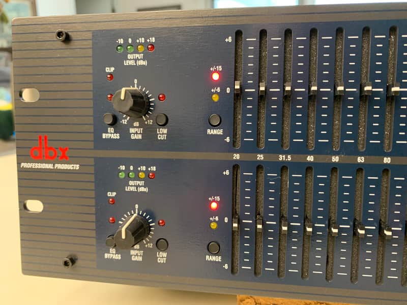 dbx 231 Dual Channel 31-Band EQ 2000s - Gray image 1