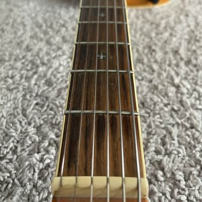 Fender La Brea California Series Flame Maple Vintage Acoustic Electric Guitar image 8