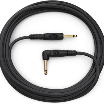 Accessories Custom Series Guitar Cables - Instrument Cable with ¼ Inch Ends - High Performance Guitar Cord - For Guitars, Bass, Keyboards - Mono - Right Angle, 20 feet image 1