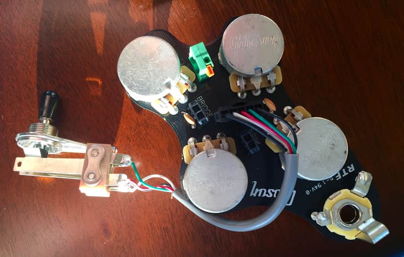 Gibson Quick Connect PCB Harness and 3 Way Switch image 1