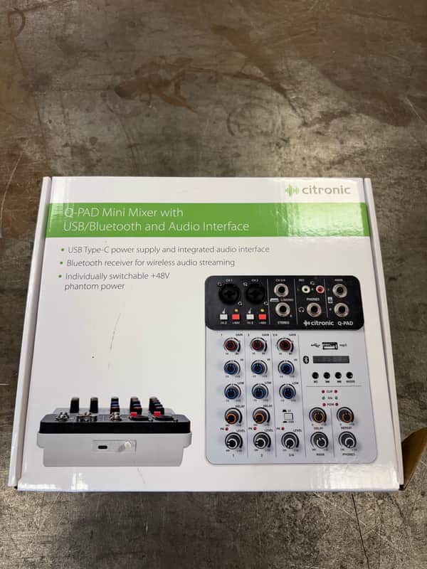 Citronic Q-PAD Mini mixer image 1