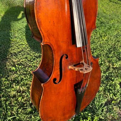 Anton Kessel Professional Antique Cello 1890 Leipzig Germany Guarneri Model image 15