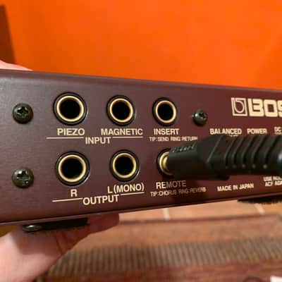 Boss Pack BOSS AD-5 (pre/processor acoustics inst.) Made in Japan OCT/2005 image 2