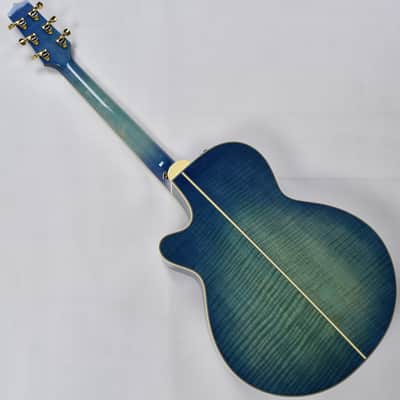 Takamine LTD 2016 Decoy Limited Edition Acoustic Guitar in Green Blue Burst! image 15