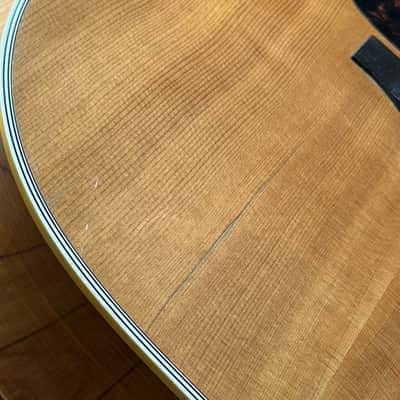 1975 Martin D-28L Left Handed Dreadnought Acoustic Guitar w/ OHSC image 6